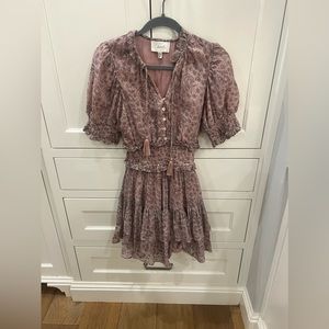 Cleobella Floral Puff Sleeve Dress